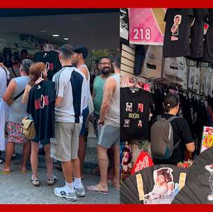 Madonna causa até fila em comércio popular no Rio de Janeiro