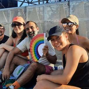 Água, cerveja e leques: fãs enfrentam calor em espera para Madonna em Copacabana