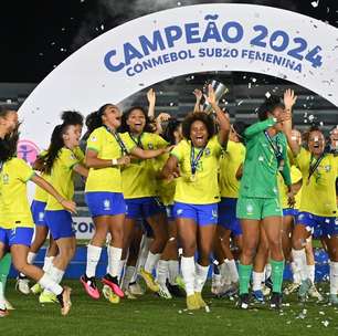 Seleção Brasileira celebra o Sul-Americano Sub-20 feminino
