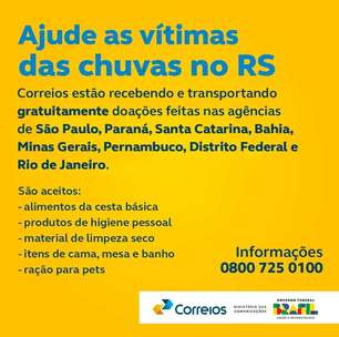 Está em São Paulo e quer doar para vítimas das enchentes no Rio Grande do Sul? Veja como