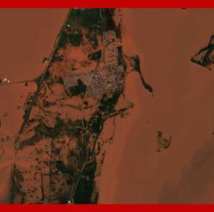 Imagens de satélite mostram antes e depois de enchente histórica no Rio Grande do Sul
