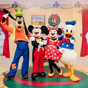 É Grátis!! Natal da Disney no Tietê Plaza Shopping tem encontros ao vivo com o Mickey, Minnie, Donald e Pateta!