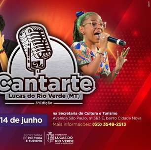 Participe do Concurso de canto Cantarte 2024 em Lucas do Rio Verde - talentos à vista!