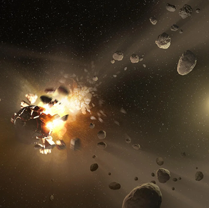 Como uma família de asteroides pode mostrar origem da água na Terra
