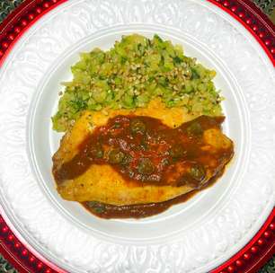 Tilápia com molho e alcaparras: receita boa, bonita, barata