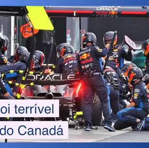 A desastrosa performance de Sergio Pérez no GP do Canadá