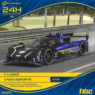 Realdrive Le Mans 24h F1BC: Union Esports e Reis Office SimRacing vencem a edição 2024