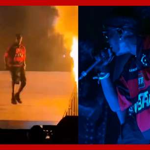 Rapper americano usa camisa do Flamengo em show nos Estados Unidos