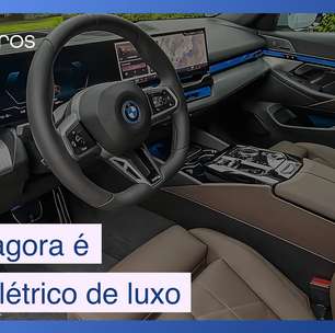 Carros elétricos de luxo como BMW i5 viram moda no Brasil