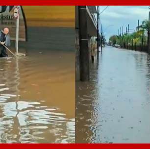 Porto Alegre volta a registrar alagamentos após fortes chuvas atingirem o RS