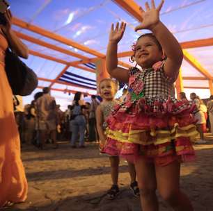 Famílias exaltam tradição junina para crianças no Terraiá: 'Relação afetiva com a festa'