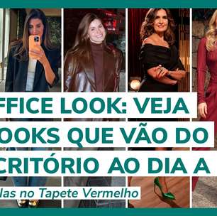 Paolla, Angélica, Fátima: 6 opções estilosas de OFFICE LOOK