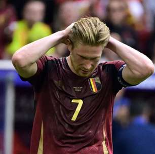 De Bruyne xinga jornalista após eliminação da Bélgica na Eurocopa
