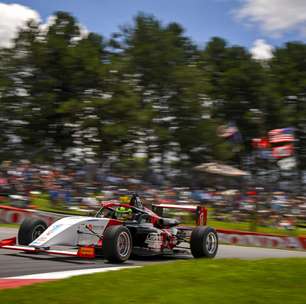 Nic Giaffone fecha provas de sexta e sábado com pódio e sétimo lugar na USF2000