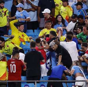 Capitão do Uruguai explica pancadaria com torcida colombiana: 'Nossas famílias estavam em perigo'