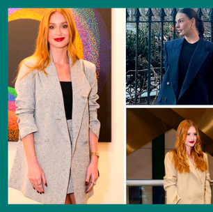 Trend: blazer oversized vai bem em looks esportivos e formais