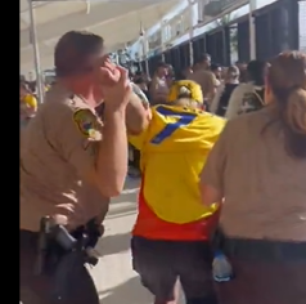 Torcedores tentam invadir estádio em final da Copa América; veja o vídeo