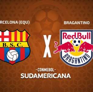 Barcelona-EQU x Bragantino, AO VIVO, com a Voz do Esporte, às 21h