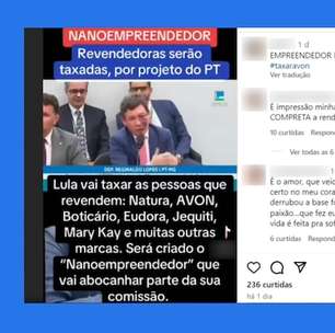 É falso que PT tenha projeto para taxar revendedores de cosméticos