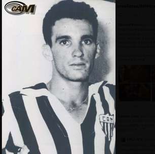 Atlético-MG lamenta o falecimento de Tomazinho, ídolo do clube nos anos 1950