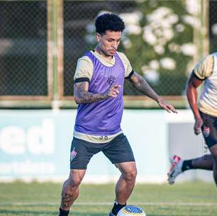 Matheusinho reforça o Vitória diante do Grêmio; Luan Santos será desfalque