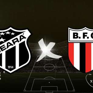 Saiba onde assistir Ceará x Botafogo-SP AO VIVO