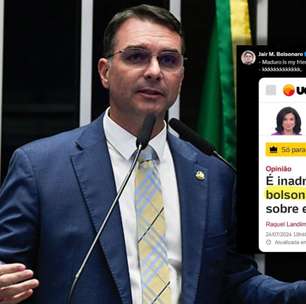 Flávio Bolsonaro: "Maduro bolsonarista! Kkkkk. Tratam os brasileiros como idiotas"