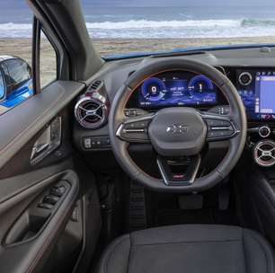 Chevrolet Blazer elétrico terá multimídia de 17,7" no Brasil