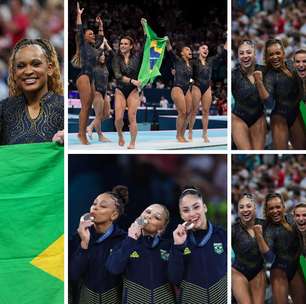 Brasil faz história com bronze inédito. Cinco momentos inesquecíveis da festa brasileira na Ginástica Artística em Paris