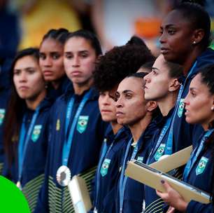 Seleção feminina de futebol conquista medalha de prata em Paris