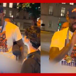 LeBron James é criticado por se recusar a tirar foto com jovem em Paris