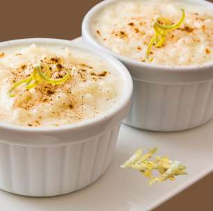 Arroz doce: receita tradicional e cremosa, com toque cítrico