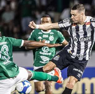 Santos leva gol no fim e apenas empata com o Guarani