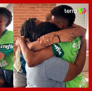 Estêvão se emociona ao lado da família com 1ª convocação para a Seleção Brasileira