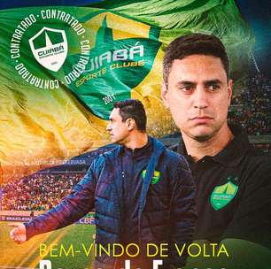 Cuiabá anuncia a volta de Bernardo Franco para comandar a equipe principal