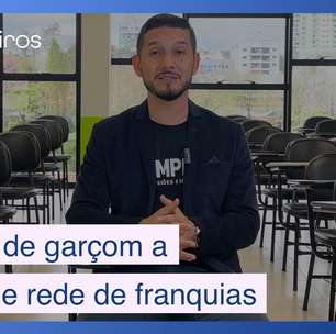 Ele foi de garçom a CEO de rede de cursos que fatura R$ 35 milhões