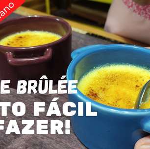 Prove creme brulée de limão siciliano feito em casa: receita prática