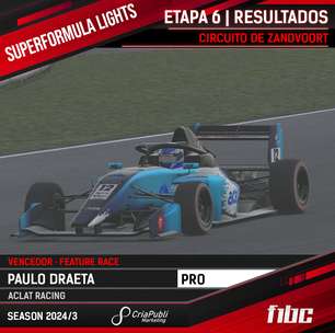 CriaPubli SuperFormula Lights: Paulo Draeta vence em Zandvoort e fatura o título