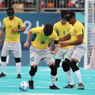 Brasil perde primeiro jogo na história dos Jogos Paralímpicos no futebol cegos e está eliminado