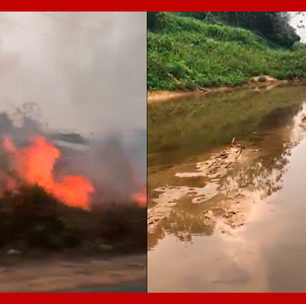 Rios secos, fogo e fumaça: vídeos mostram situação no Acre em meio às queimadas na Amazônia