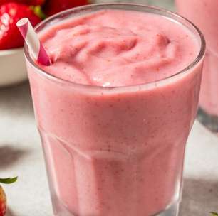 Smoothie de morango: receita saudável e muito prática