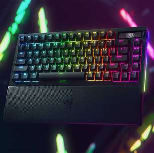 Razer apresenta novo teclado wireless BlackWidow V4 Pro 75%