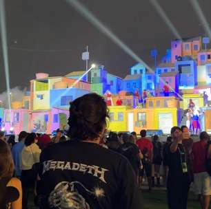 Palco com funk chama a atenção em dia de show de heavy metal no Rock in Rio