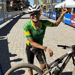 Raiza Goulão fica em 20º no Mundial de ciclismo montain bike