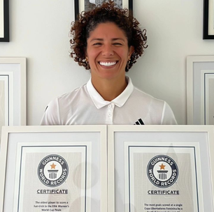 Cristiane recebe certificados do Guinness World Records: "A maior artilheira de Jogos Olímpicos"