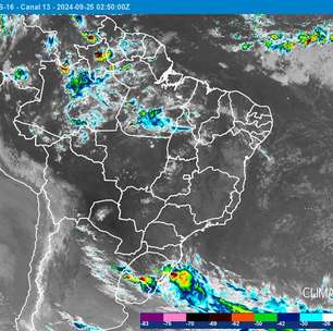 Frente fria traz temporal para o RS; Brasil segue muito quente