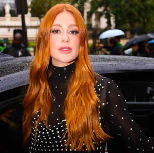 Marina Ruy Barbosa usa blusa de cristais de R$ 6,7 mil em Paris