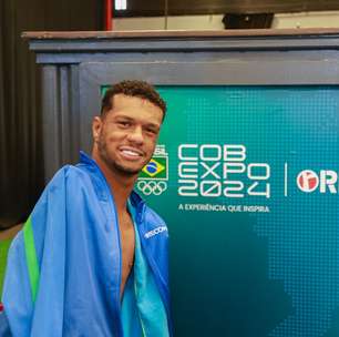 Gabriel Araújo, multimedalhista paralímpico, encanta o público na COB Expo