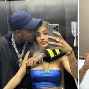 Gato Preto termina namoro com Bia Miranda e posta fotos em motel com mulher