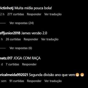 Torcedores do Corinthians cobram Memphis Depay no Instagram: 'James 2.0'